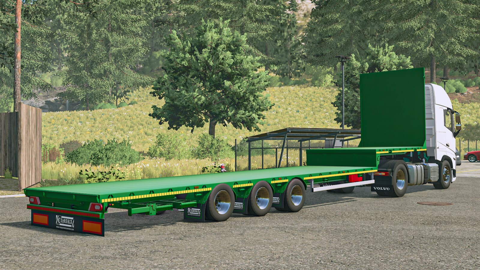 Camara Straw Bale Semitrailer