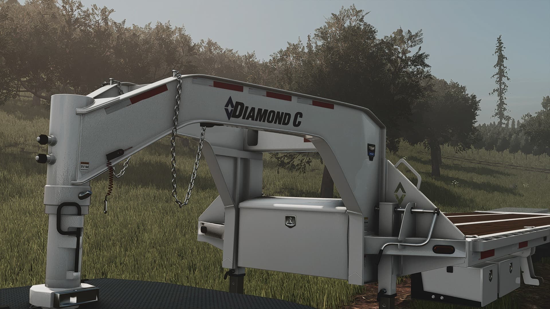 Diamond C FMAX210 40′ Gooseneck Trailer