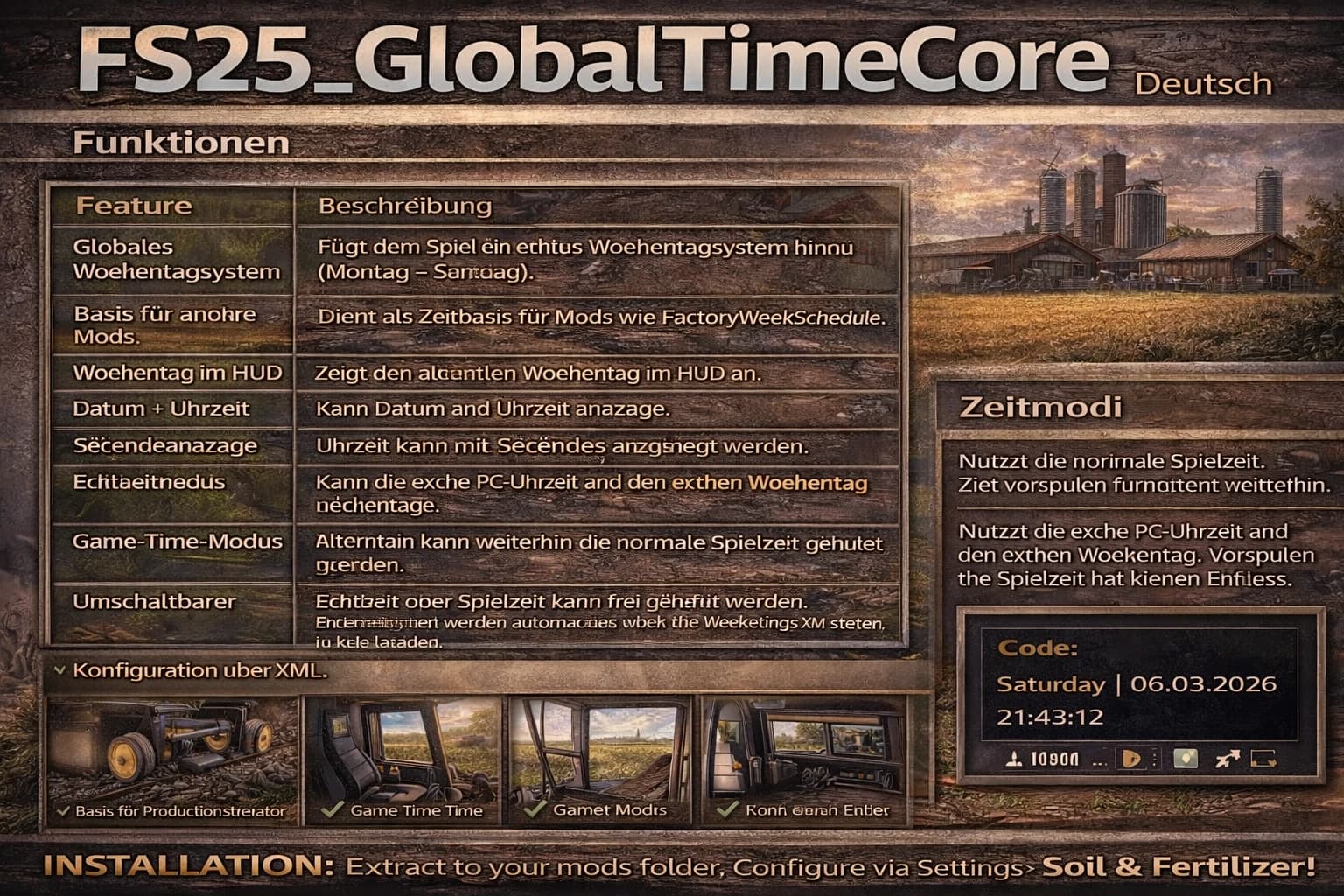 Global Time Core
