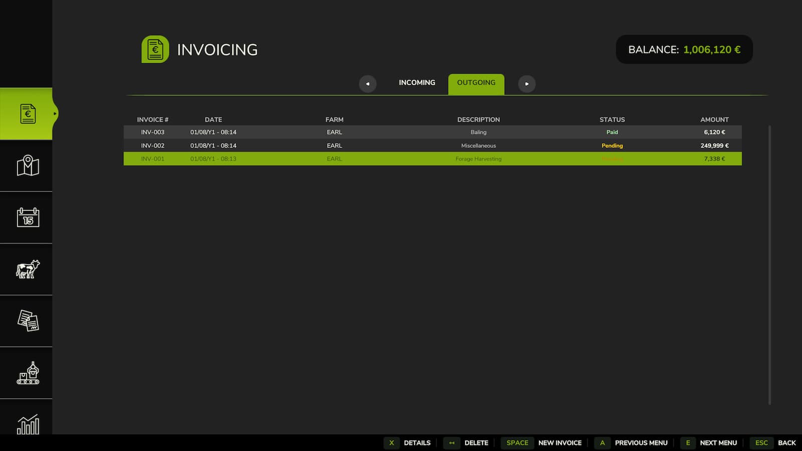 Invoices
