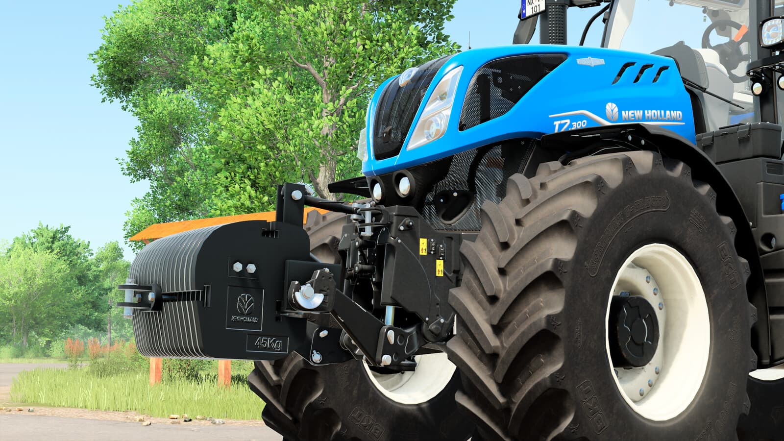 New Holland 850kg Weight