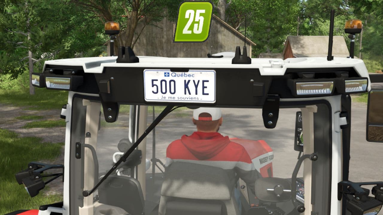 Quebec License Plate