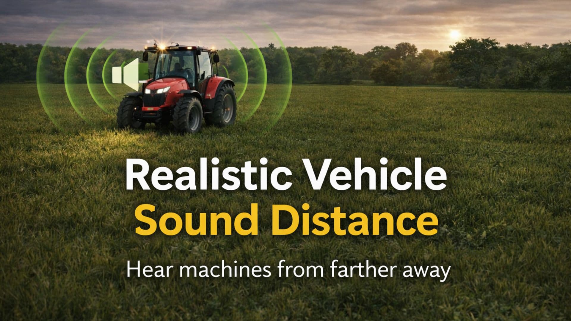 Realistic Vehicle Sound Distance