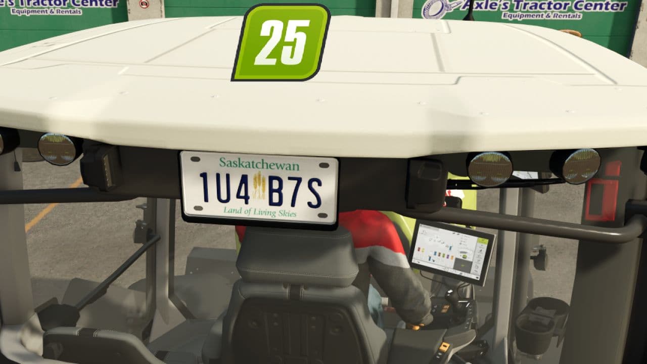 Saskatchewan License Plate