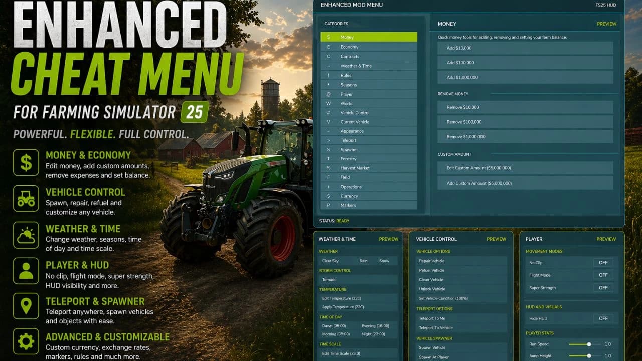 Enhanced Mod / Cheat Menu