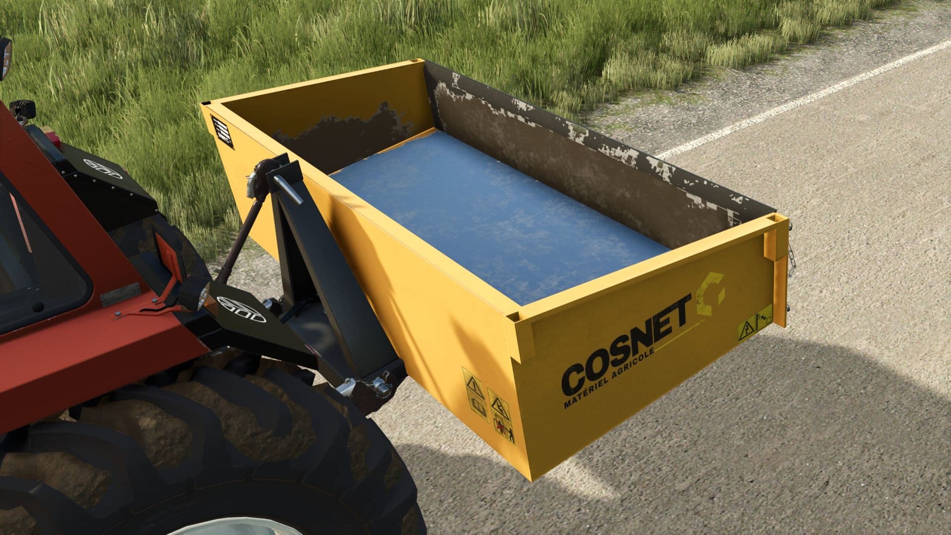 Cosnet 3-point mounted skip