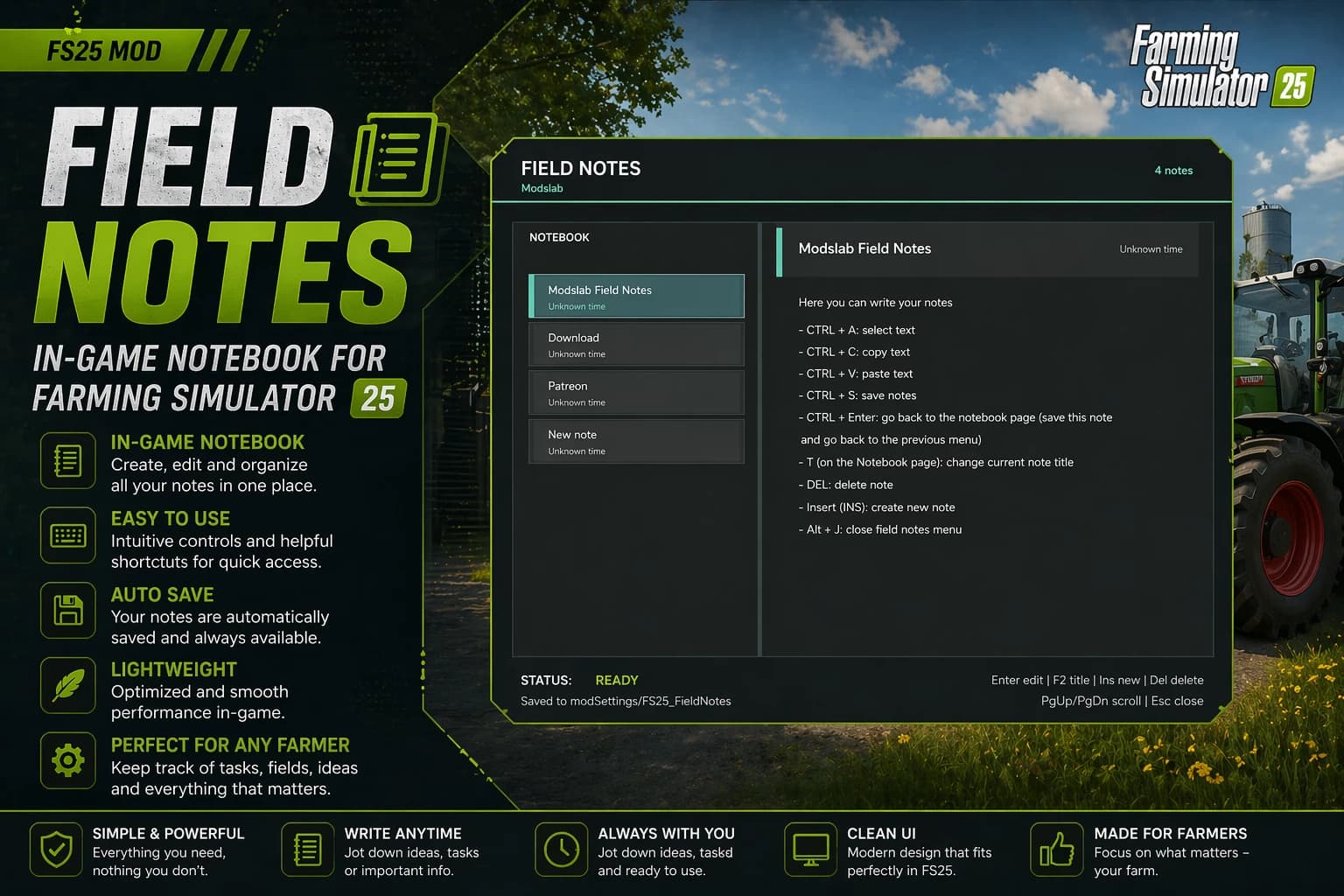 Field Notes