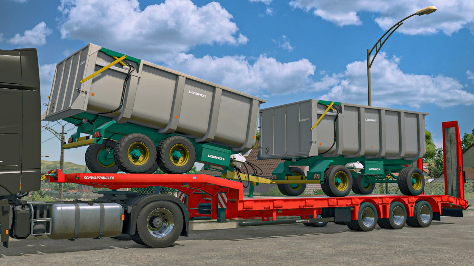 Lizard Stainless Tipping Trailer Pack