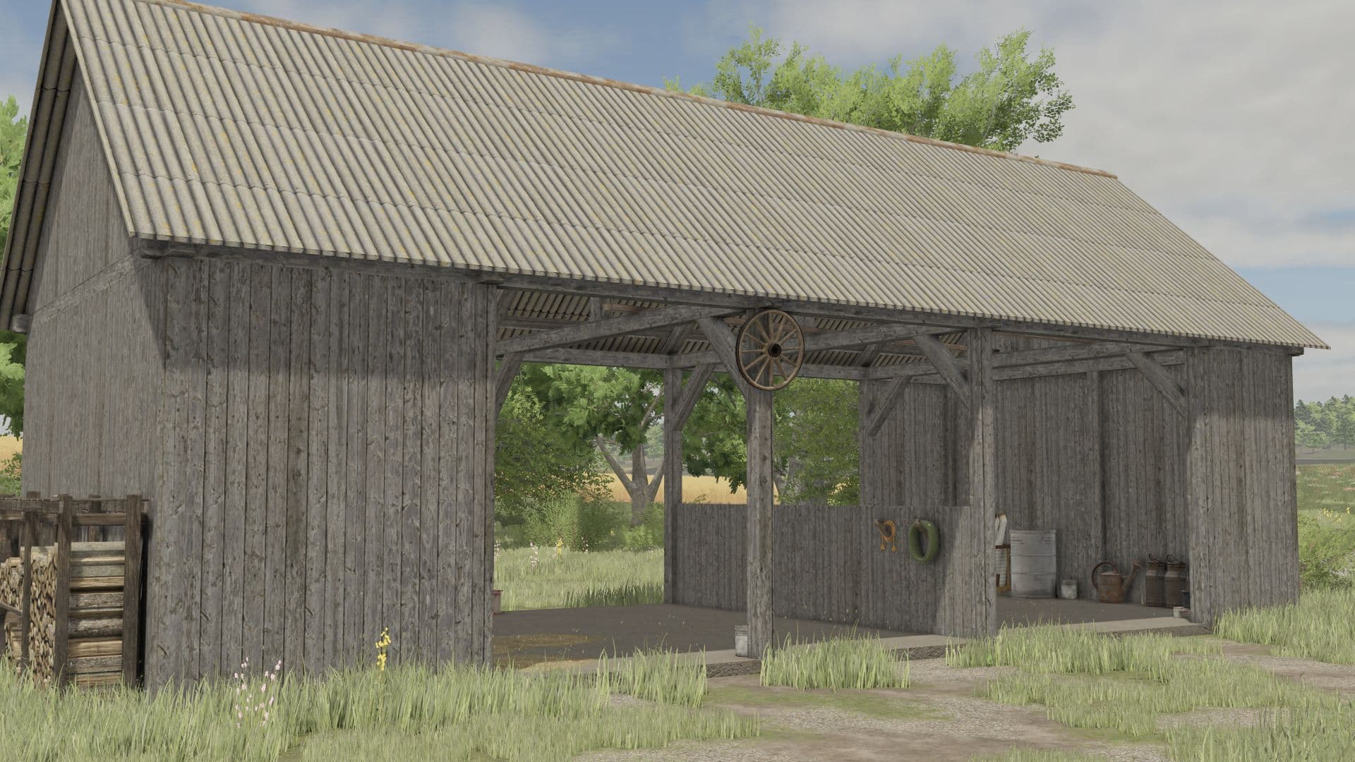 Old Open Barn