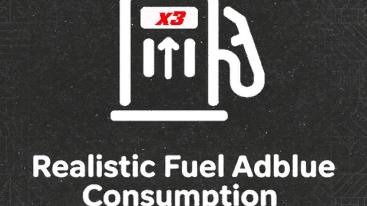 Realistic Fuel Adblue Consumption