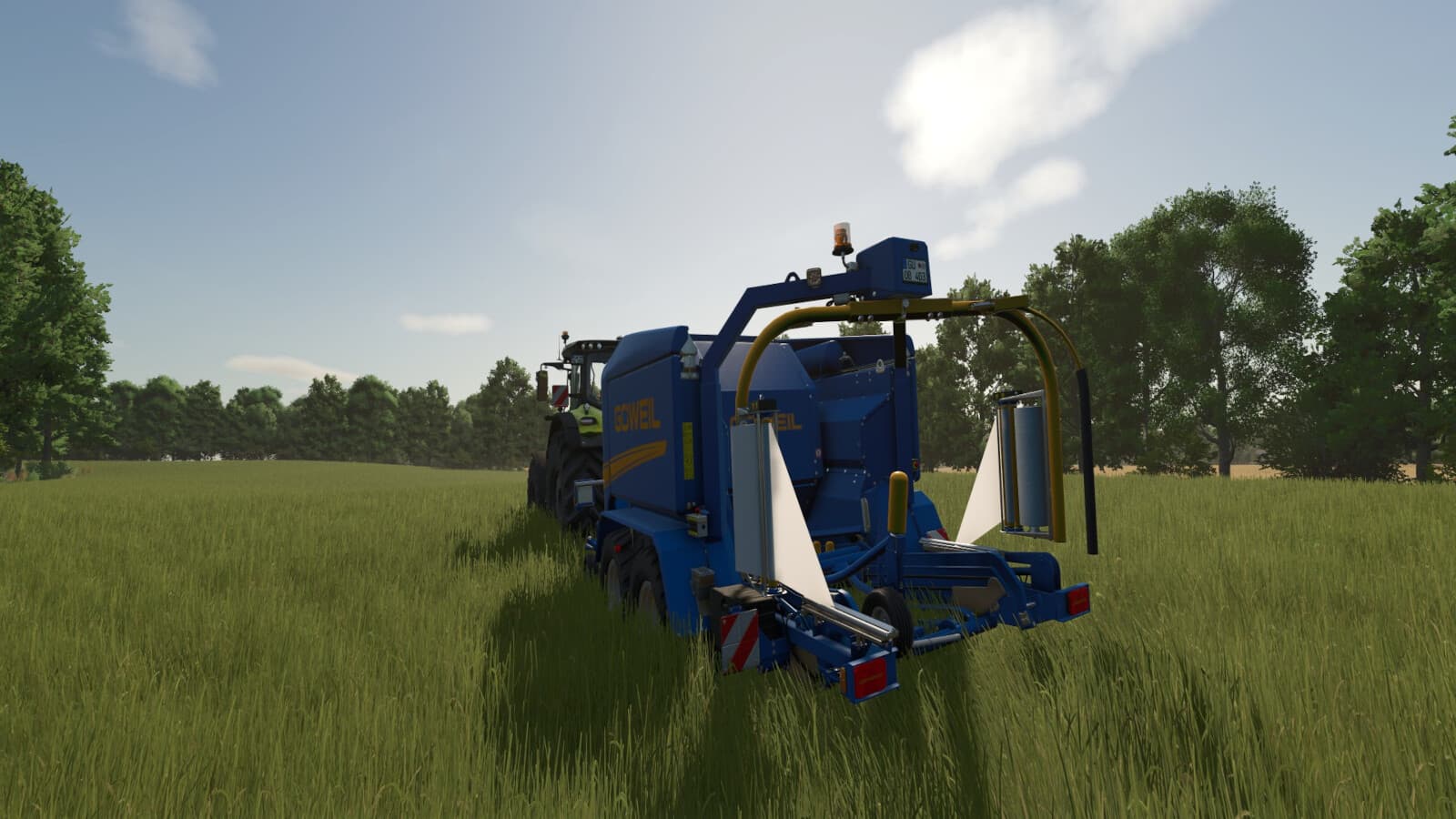 Unload Bale Wrap