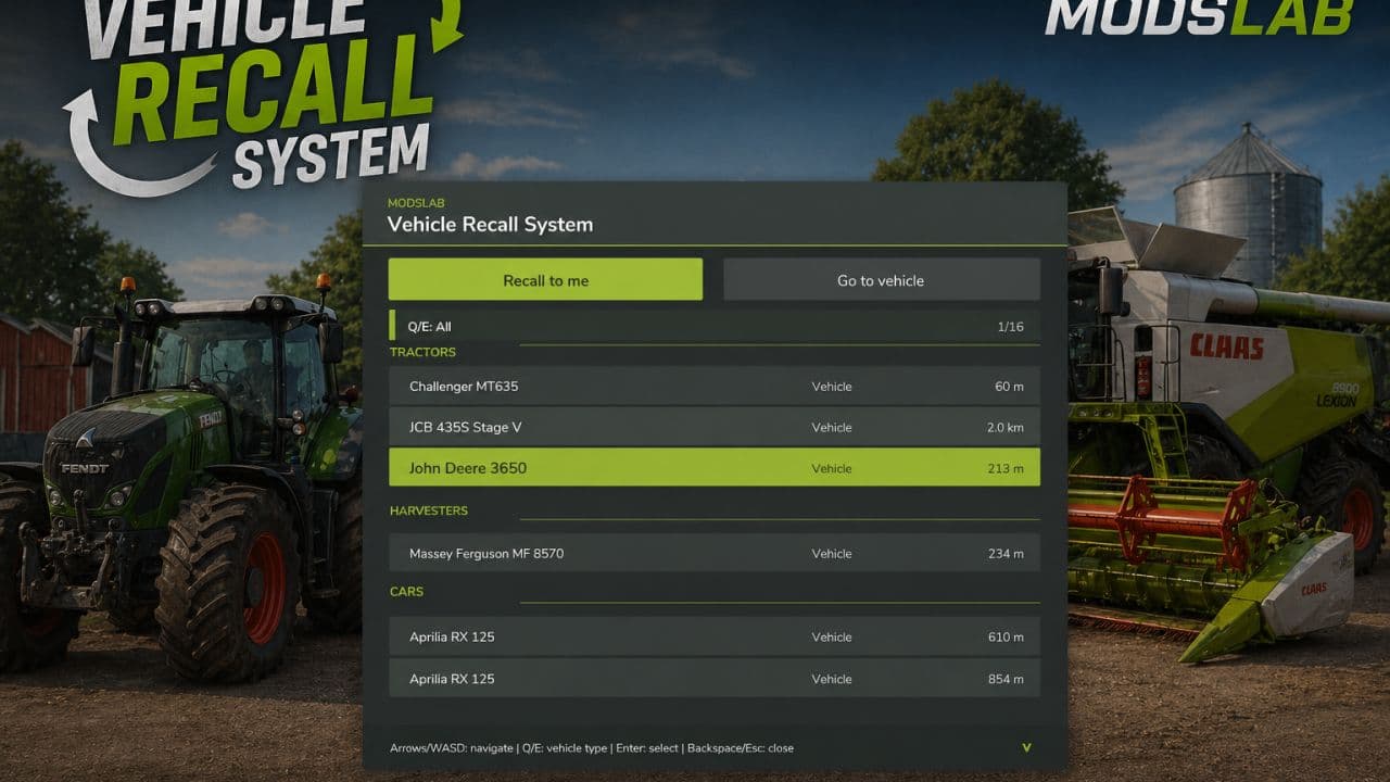 Vehicle Recall System