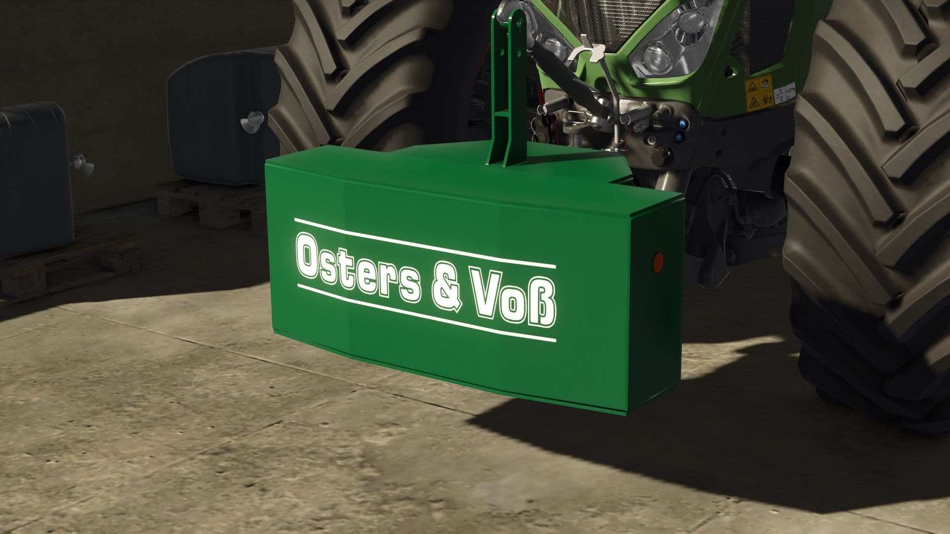 1800KG weight Osters & Voß