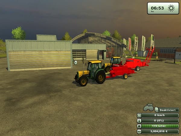 2 Massey Ferguson presses