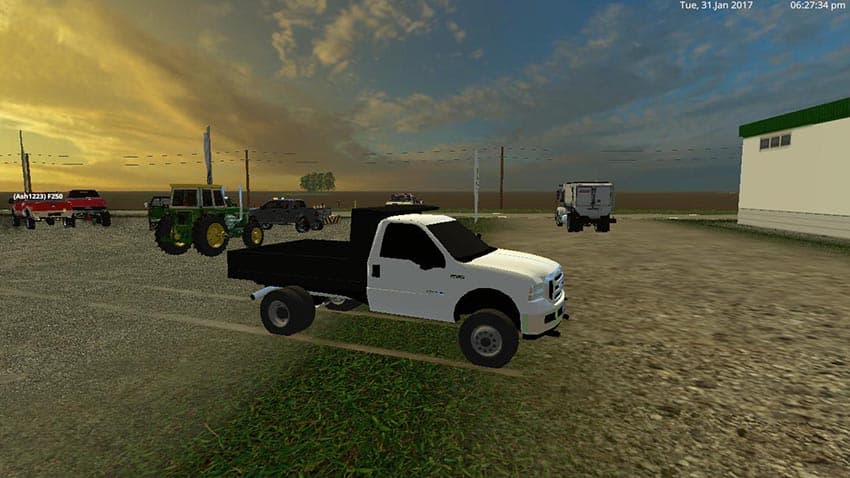2005 Ford F-250 Single Cab Dump and Utility