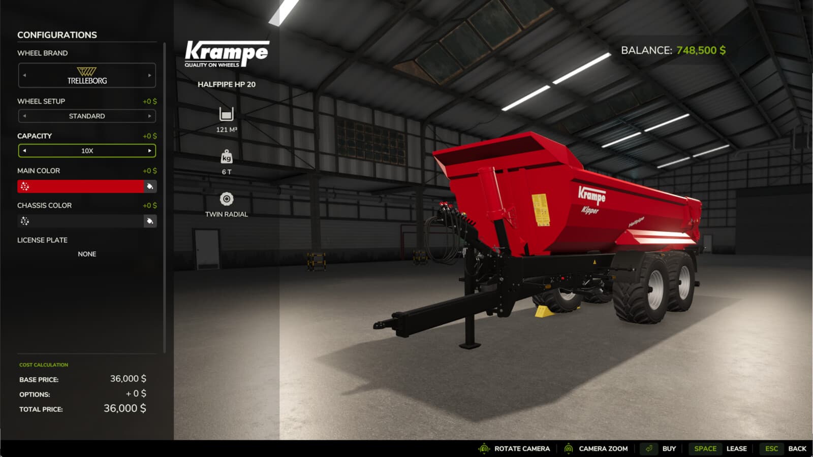 Adjustable Fill Level