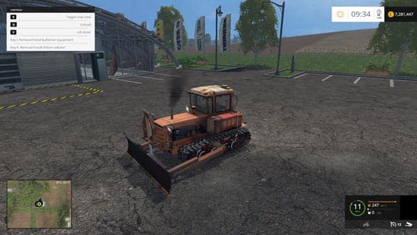 BULLDOZER DT 75B