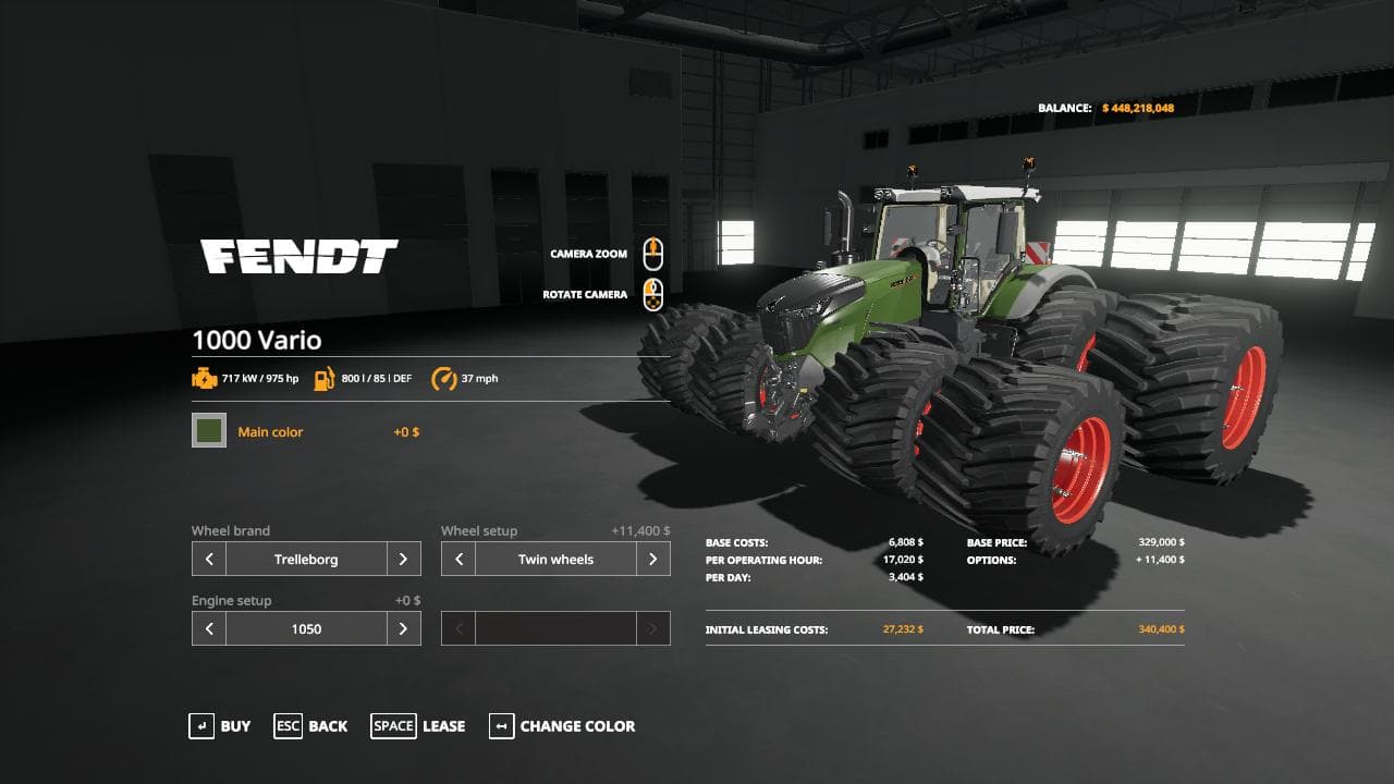 Beast Fendt 1000 Vario VE