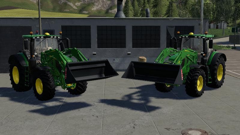Bigger front loader shovels