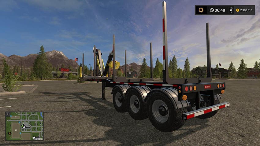 Biobeltz Log Trailer TR 750