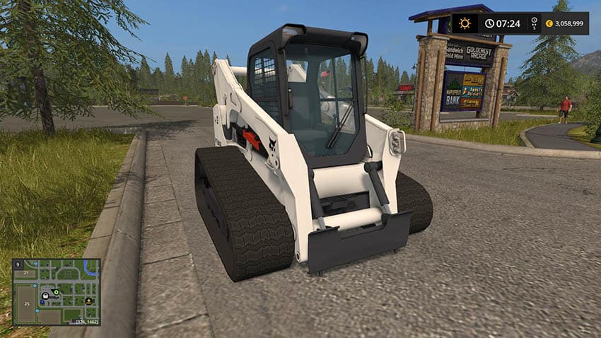 Bobcat skid steer