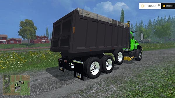 CAT T660 Tri Axle Dump Truck