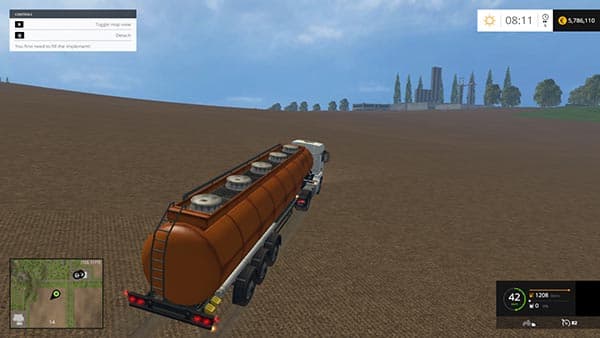 CISTERN WATER AND MILK TRAILER
