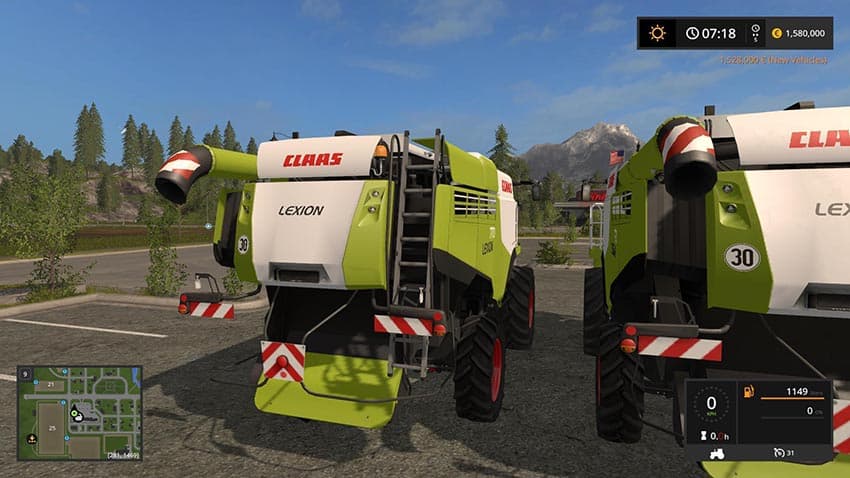 CLAAS LEXION 700 SERIES FULL PACK
