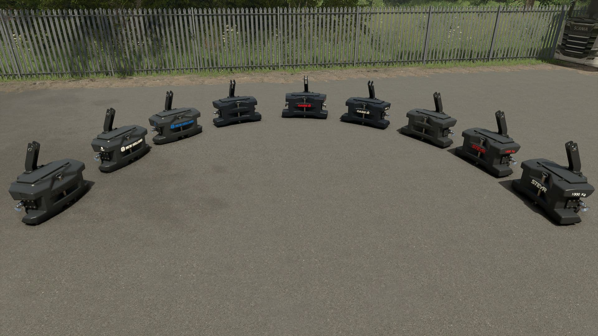 CNH 1000kg Weight