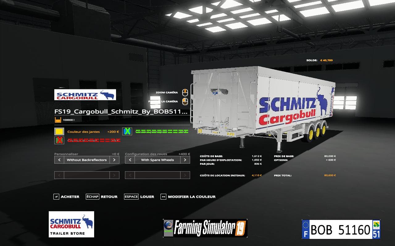 Cargobull Schmitz By BOB51160