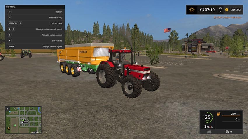 Case IH 1455 XL contractors work horse