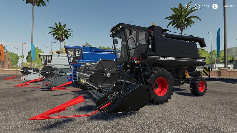 Case IH 1660 (1680) with cutter
