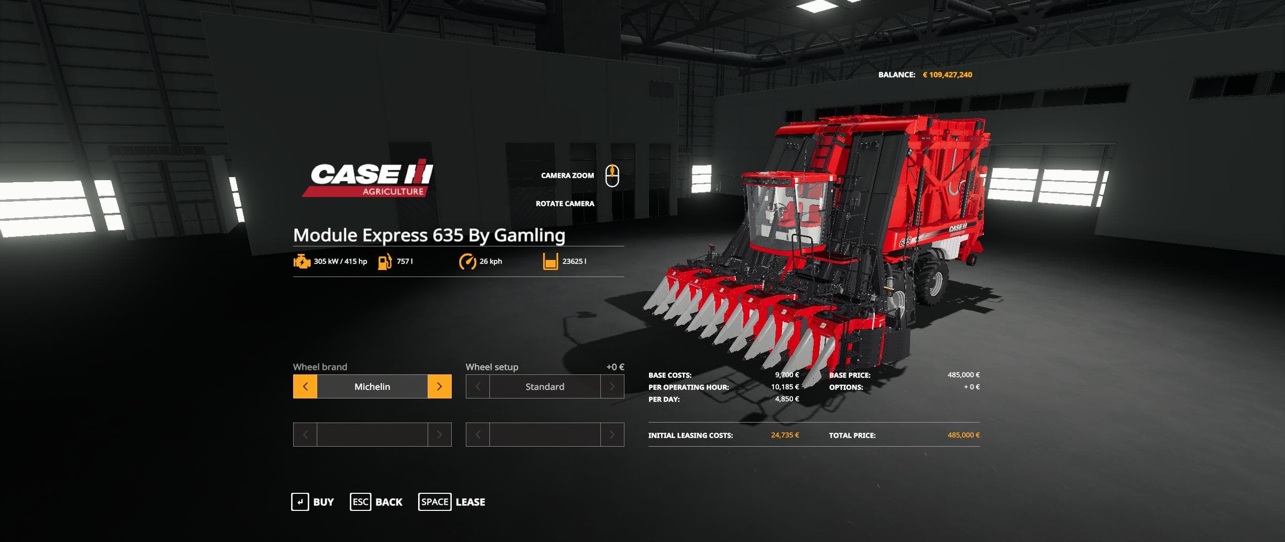 Case IH Module Express 635 By Gamling