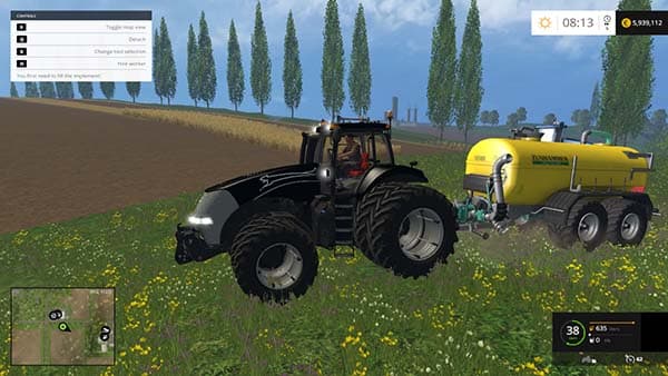 Case Magnum 260 Black Power
