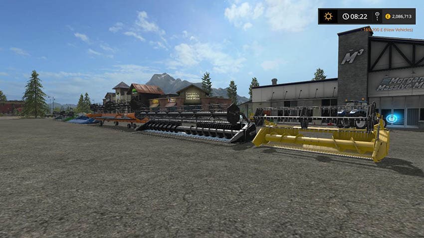 Case IH Combine and Cutter pack