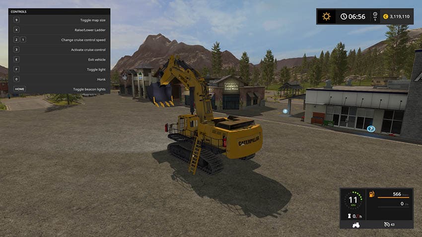 Cat Excavator 289C