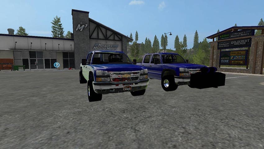 Chevy Silverado 3500HD Pulling Truck