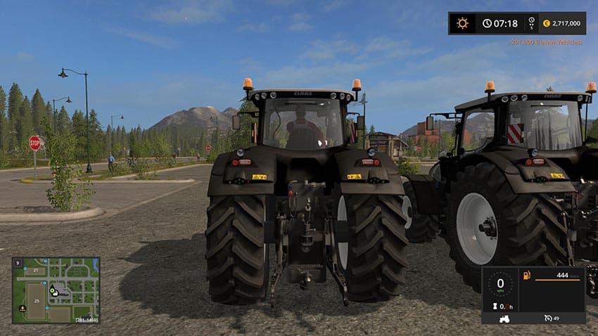 Claas Axion 800 Series Full Pack