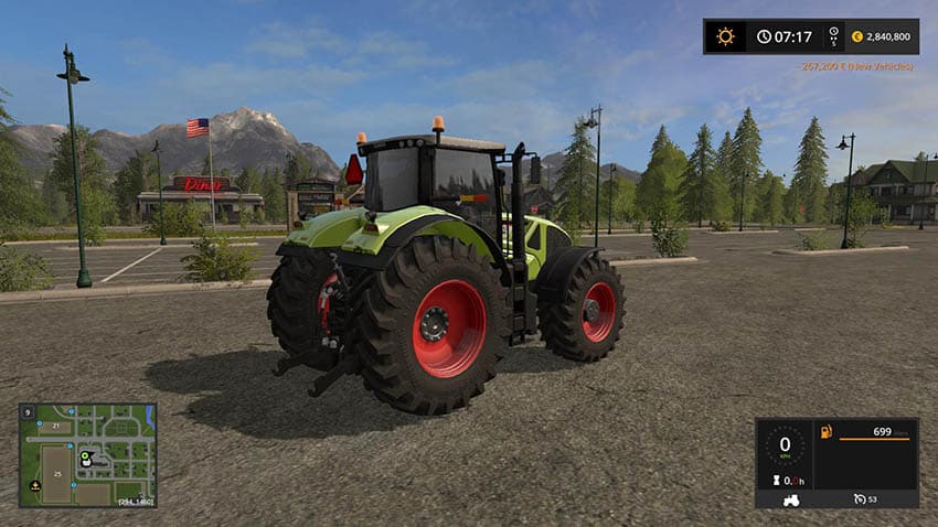 Claas Axion 900 usa