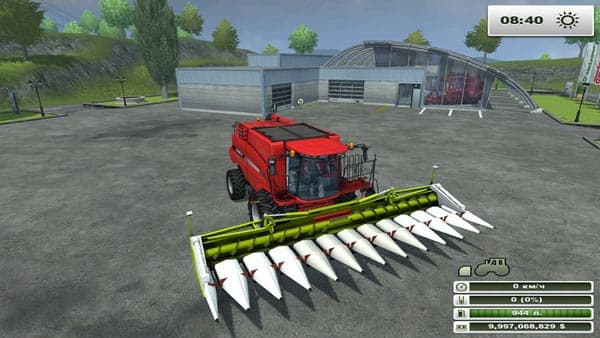 Claas Conspeed Cutter 12 75