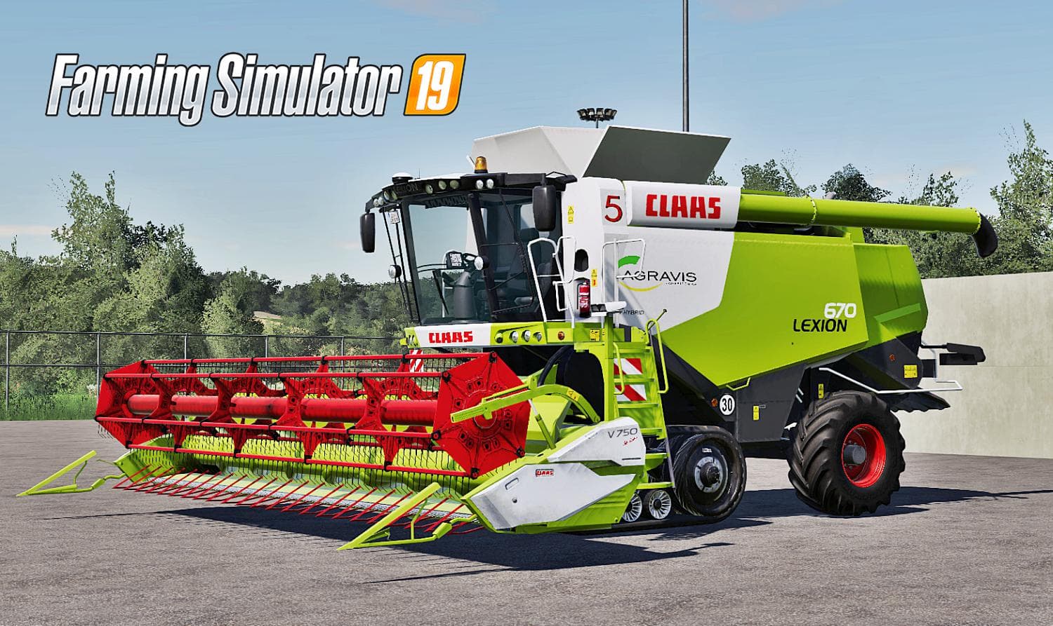 Claas Lexion 670 Pack