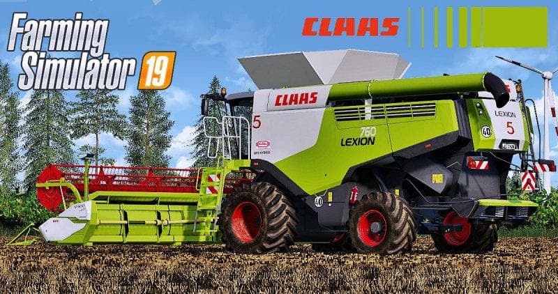 Claas Lexion 700 Series Full Pack