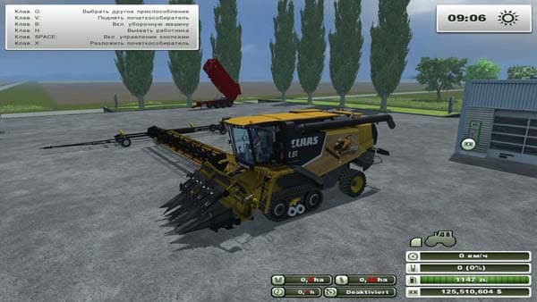 Claas Lexion 770TT Chaff