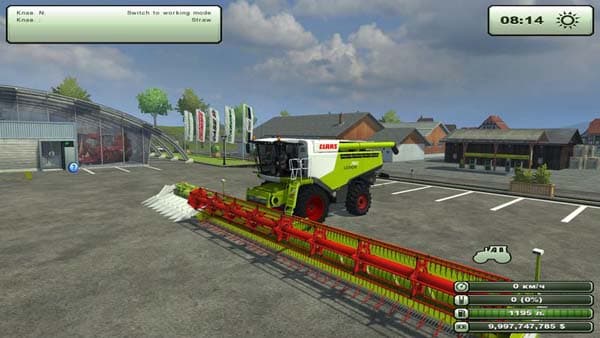 Claas Lexion 780 Pack