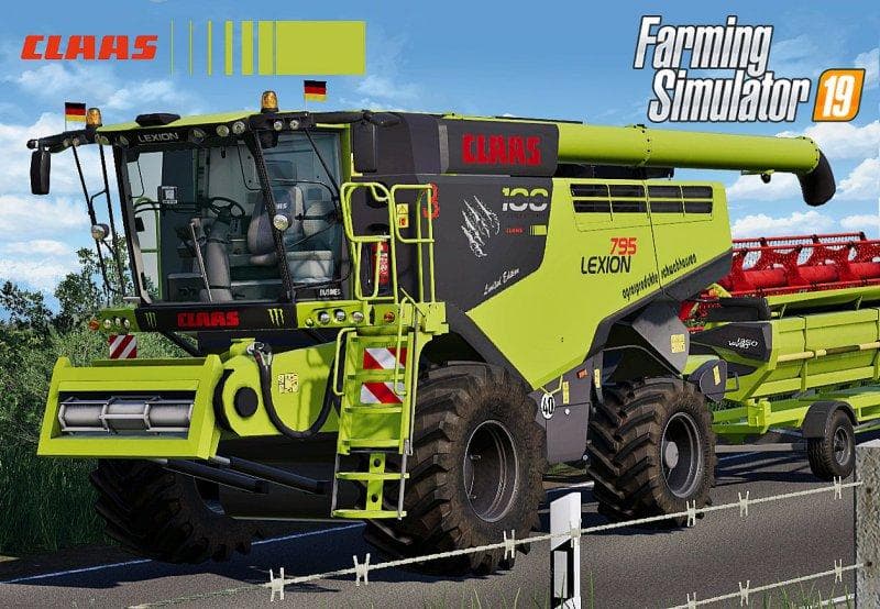 Claas Lexion 795 Monster Limited Edition