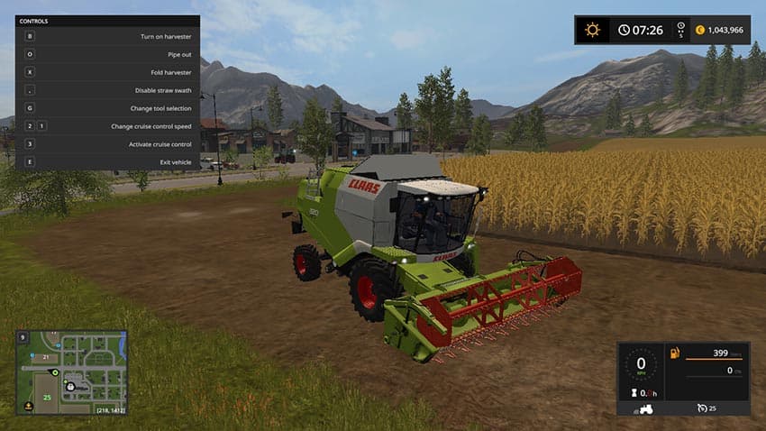 Claas Tucano 320 Pack