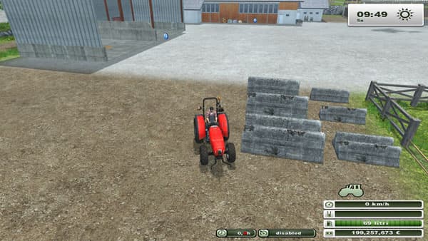Concrete barriers