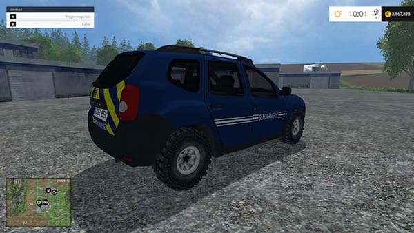Dacia Duster Gendarmerie Nationale