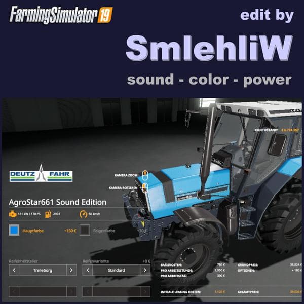 Deutz Agrostar 6.61 Sound Edition