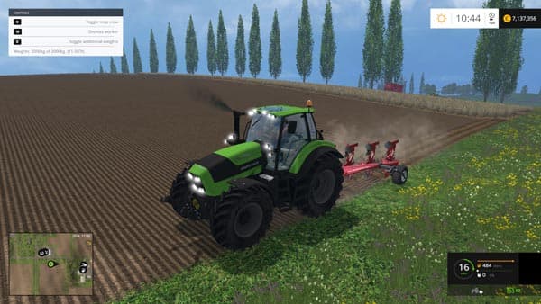 Deutz Fahr TTV 7250 Full